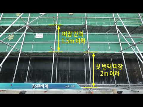 [건설안전 기본지침] 08. 강관비계