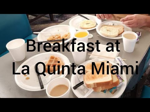 Breakfast at hotel la Quinta by wyndham, Miami,Florida #breakfast  #Miami #florida #foodlover
