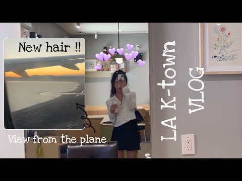 라스베가스에서 당일치기 엘에이 한인 미용실 가기 💇‍♀️ 머리 매직하러 가서 엽떡먹구 왔어요| Pinot's palette🎨🍷|엘에이엽떡| 엘에이 한인 미용실 가격은??👀