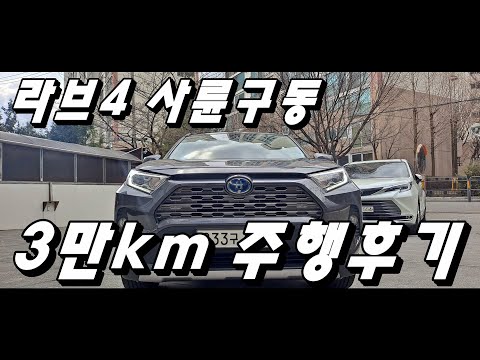 토요타 라브4 HEV 사륜구동 3만km 타고 느낀 장단점은?[차주 인터뷰]