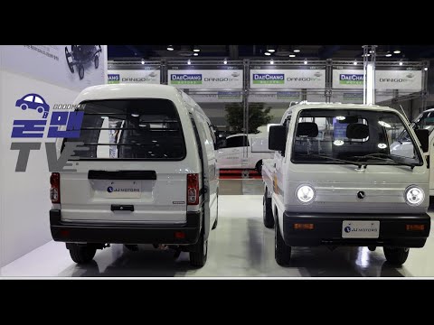 라보 다마스 전기차 주행거리245km 적재중량 550kg 900만원 혜자다.