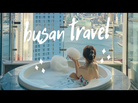 부산 여행 브이로그 l 영도 라발스호텔 1박 2일 호캉스 (프라이빗 자쿠지, 조식, 디너 뷔페), 해운대 엘시티 전망대 엑스더스카이 레스토랑, Busan Travel Vlog