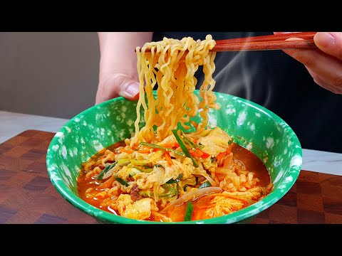 평생 요긴하게 써먹는 🍜라면 맛있게 끓이는 방법!