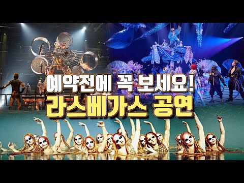 [라스베가스정보] 꼭! 이거보고 예약하세요! 라스베가스 공연!!