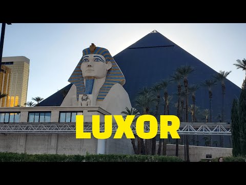 [라스베가스 스트립 호텔투어] #12 LUXOR