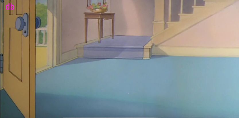 Tom And Jerry: Mouse Cleaning. Animation Backgrounds. | Cartoon House,  Animation Background, Background Design