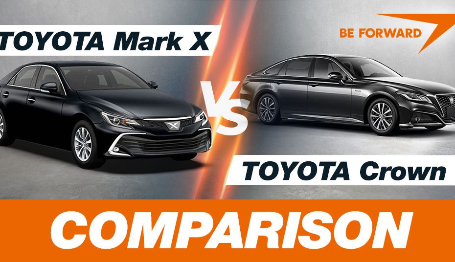 Toyota Mark X Vs Toyota Crown Comparison