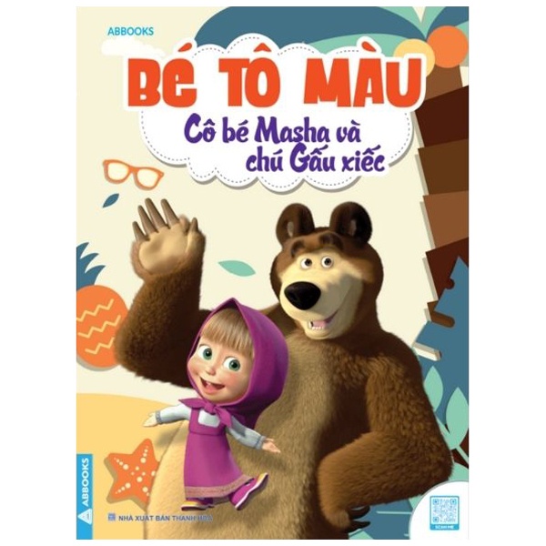 Lịch Sử Giá Sách Bé Tô Màu - Cô Bé Masha Và Chú Gấu Xiếc Cập Nhật 8/2023 -  Beecost