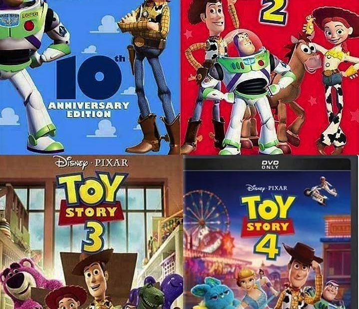 Amazon.Com: Toy Story 1 2 3 4 Dvd Complete Collection : Movies & Tv