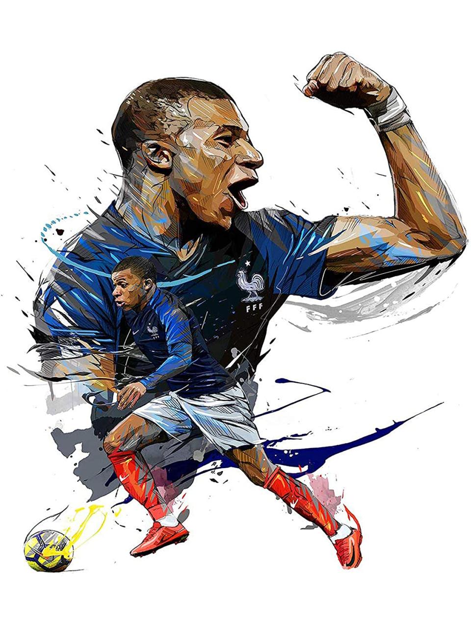 Khám Phá Với Hơn 88 Tranh Vẽ Mbappe Hay Nhất - Tin Học Vui