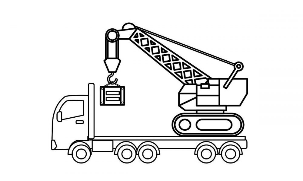 Tổng Hợp Với Hơn 69 Về Tô Màu Xe Cẩu Hay Nhất - Cdgdbentre.Edu.Vn
