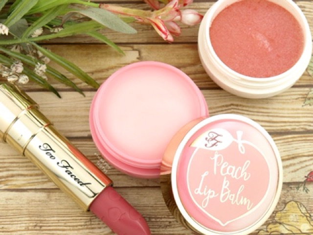 Son Dưỡng Môi Và Tẩy Tế Bào Chết Cho Môi Too Faced Peach Lip Balm And Lip  Scrub - Son Dưỡng Môi, Trị Thâm | Thefaceholic.Com