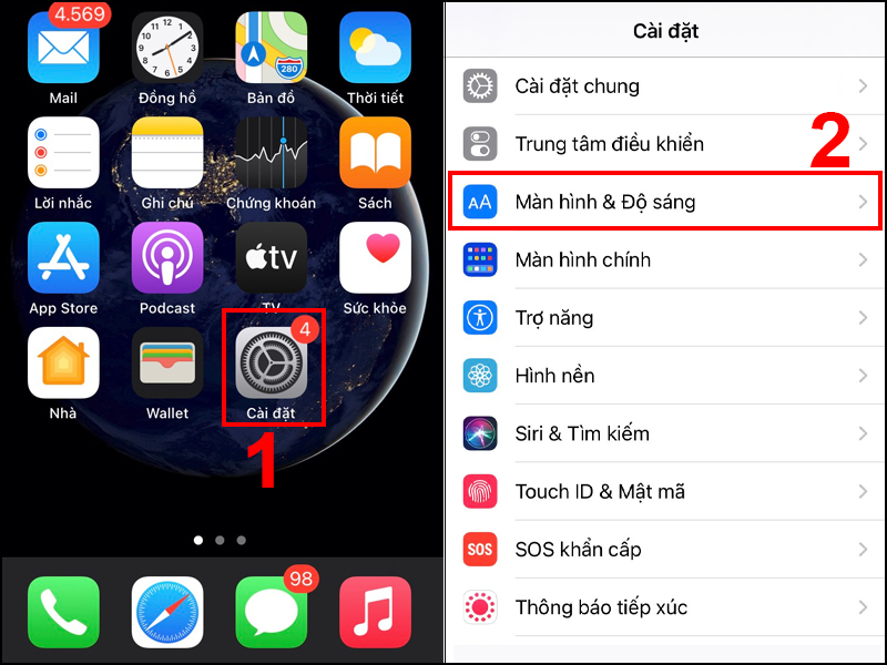 Cách Bật, Sử Dụng Chế Độ Dark Mode Iphone Đơn Giản Trong 1 Nốt Nhạc -  Thegioididong.Com