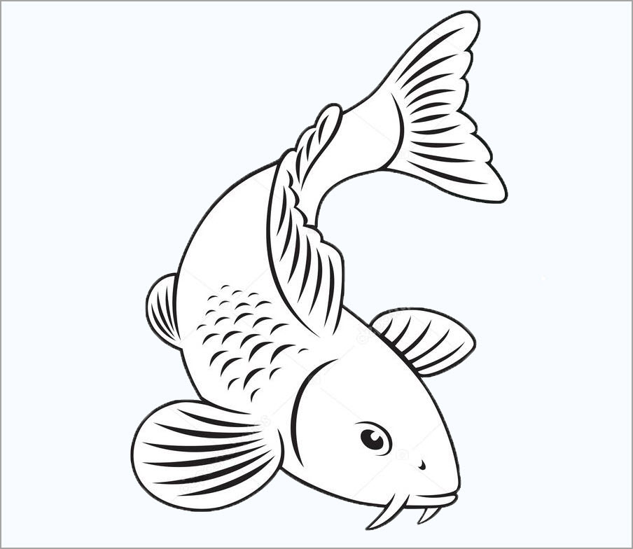 Viết Lại: Tô Màu Con Cá Trên Bức Tranh