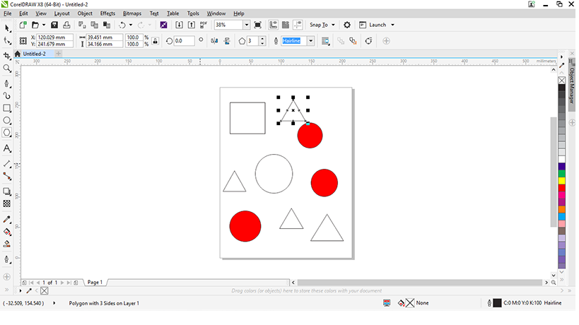 Cách Sửa Lỗi Tự Động Tô Màu Đối Tượng Khi Làm Việc Trên Corel Draw.