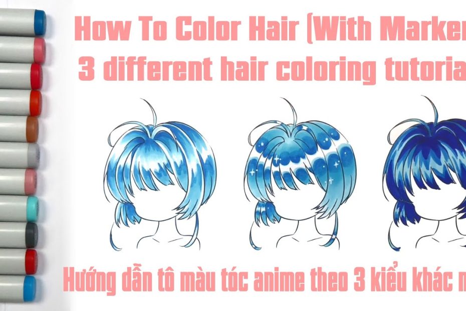 Top 91+ Về Cách Tô Màu Tóc Anime - Damri.Edu.Vn