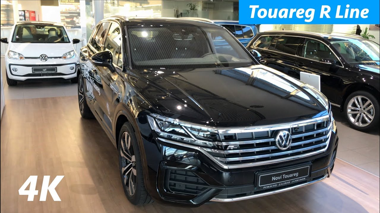 Volkswagen Touareg 2019 R Line Package - Detail Look In 4K - Youtube