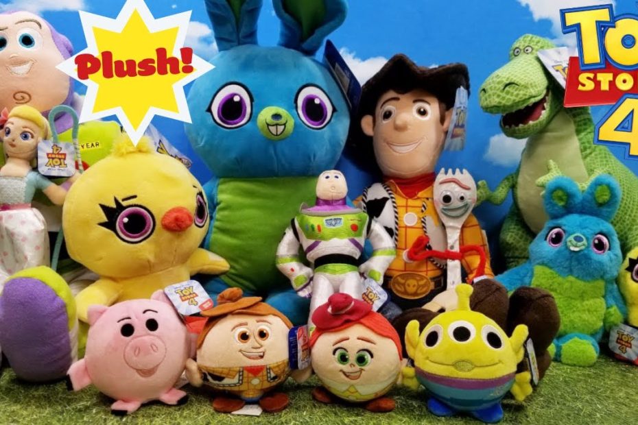 Toy Story 4 Movie Plush ! Toy Story 4 Ducky And Bunny Giant Plush +  Squeezable Plush + More ! - Youtube