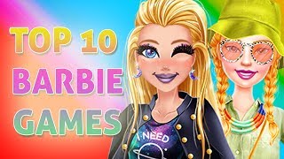 Top 10 Best Barbie Games! - Youtube