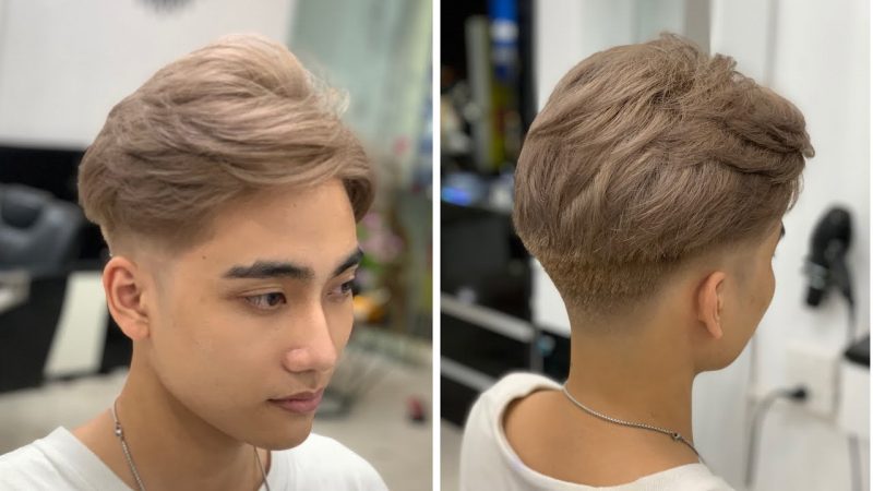 Hơn 100 Ảnh Về Tóc Nam Màu Nâu Sữa - Nec