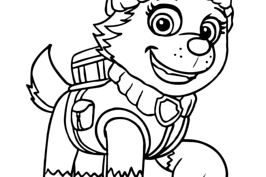 100+ Tranh Tô Màu Những Chú Chó Cứu Hộ Paw Patrol