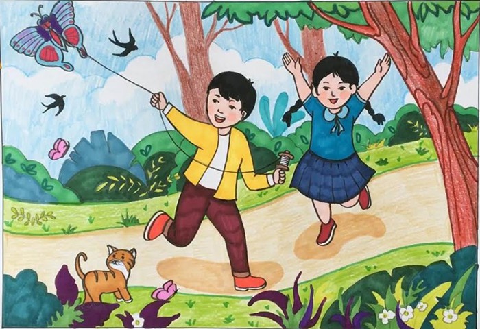 Chia Sẻ 20+ Tranh Vẽ Đơn Giản Về Đề Tài Mùa Hè Của Em