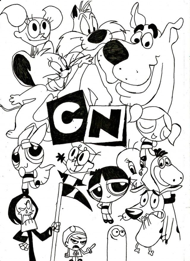 30 +Tranh Tô Màu Cartoon Cho Bé Phiên Bản Siêu Đáng Yêu