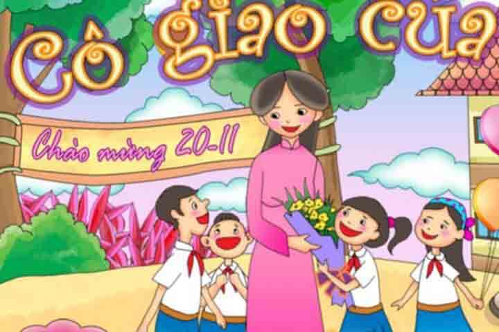 Top 100+ Mẫu Tranh Vẽ 20/11 Của Học Sinh Đẹp (2023) - Cộng Đồng Mẹ Bé  Kynaforkids