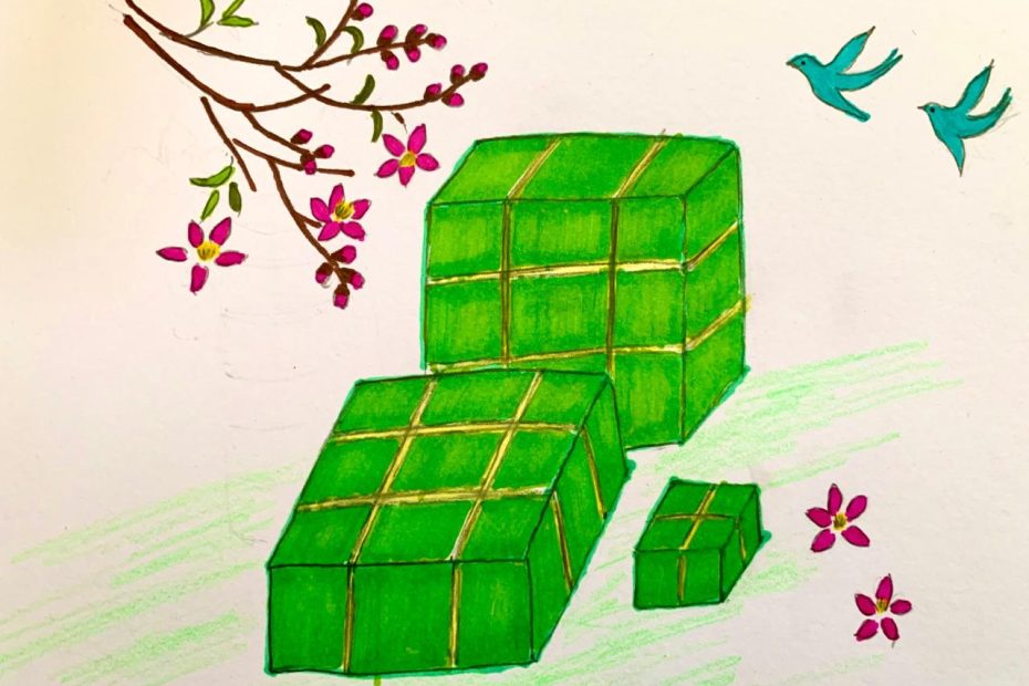 Top 50 Mẫu Vẽ Bánh Chưng Đẹp Và Sáng Tạo Nhất