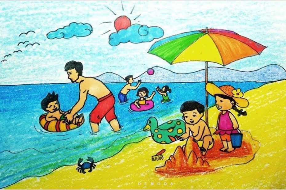 Vẽ Tranh Hoạt Động Ngày Hè Đơn Giản Mà Ý Nghĩa Cho Trẻ