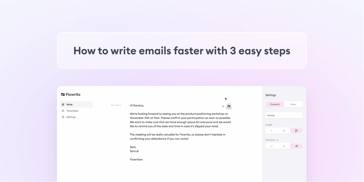 How to Write Emails Faster with 3 Easy Steps How To Write Emails Faster With 3 Easy Steps