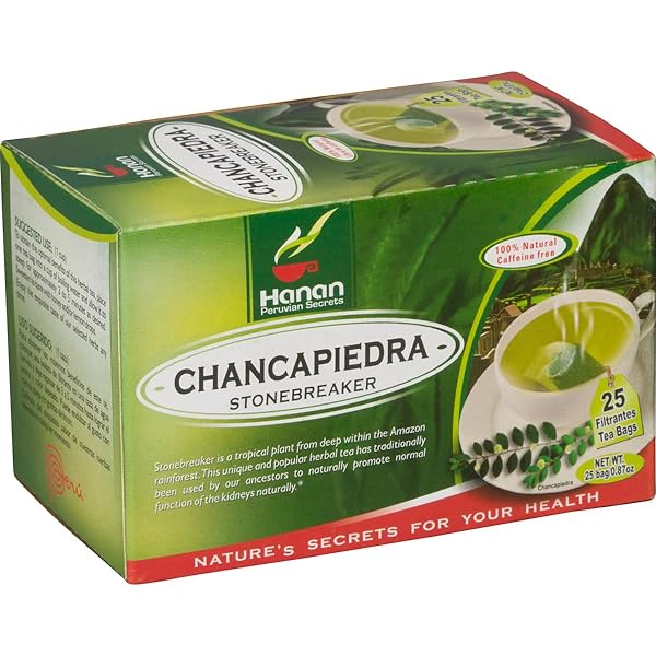Amazon.Com: Stone Breaker Chanca Piedra Herbal Tea - 100% Naural From Peru  ( 25 Tea Bags ) Natural Kidney Cleanse & Gallbladder Stones Support–  Detoxify Urinary Tract, Flush Impurities, Clear Urinary System :