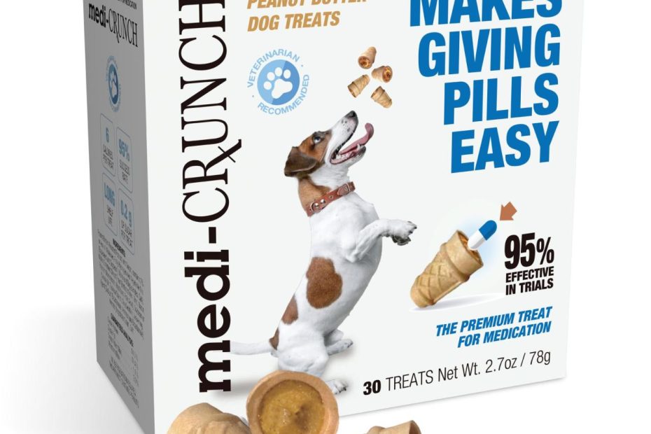 Amazon.Com : Medi-Crunch Pill Pouches For Dogs With Peanut Butter Fill,  Crunchy Ice Cream Cone Dog Pill Treats Capsule Size Wrap Pocket - 30 Treats  : Pet Supplies