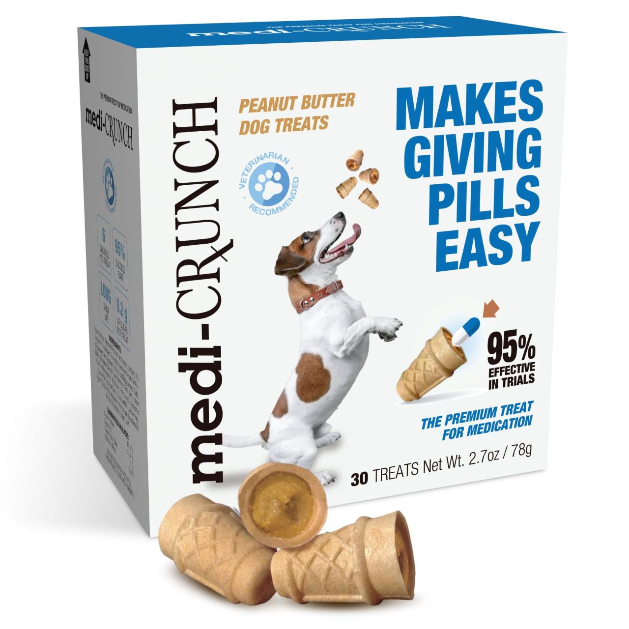 Amazon.com : Medi-Crunch Pill Pouches for Dogs with Peanut Butter Fill, Crunchy Ice Cream Cone Dog Pill Treats Capsule Size Wrap Pocket - 30 Treats : Pet Supplies Amazon.Com : Medi-Crunch Pill Pouches For Dogs With Peanut Butter Fill, Crunchy Ice Cream Cone Dog Pill Treats Capsule Size Wrap Pocket - 30 Treats : Pet Supplies