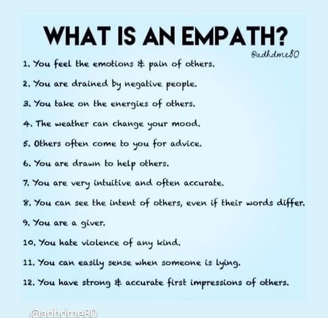 Empath - The Good, Bad And Ugly