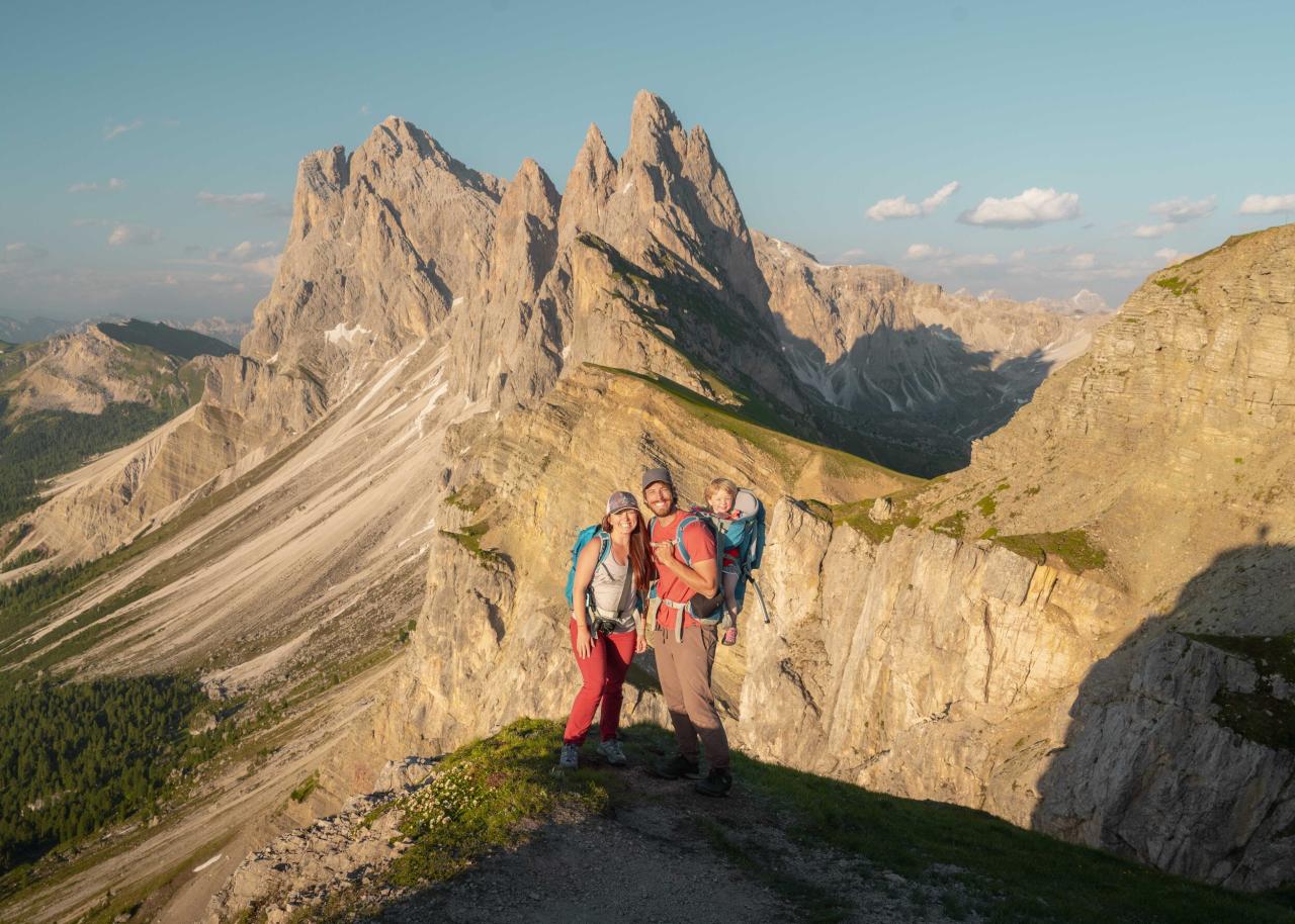 Reborn By Adventure: Adventures And Travel With Kids - Hiking In The  Dolomites