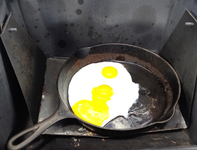 Sunny Side Up Sun Oven Eggs -