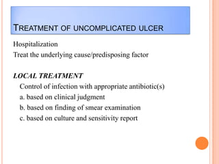 Bacterial Corneal Ulcer Drbp | Ppt