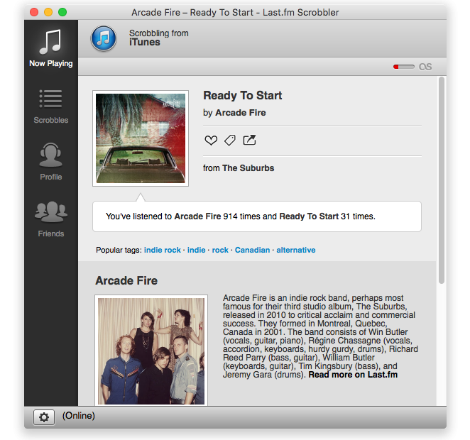Track My Music | Last.Fm