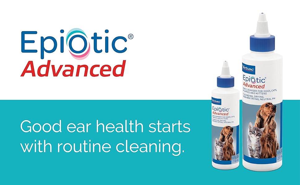 Virbac Epi-Otic Advanced Ear Cleaner, 4 Oz : Amazon.Ca: Health & Personal  Care