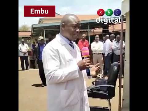 Embu Level 5 Hospital has sent the non-performing health workers on compulsory leave