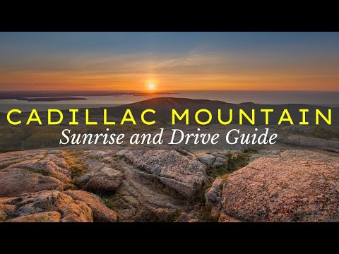 Cadillac Mountain Sunrise & Drive - Maine, Acadia National Park