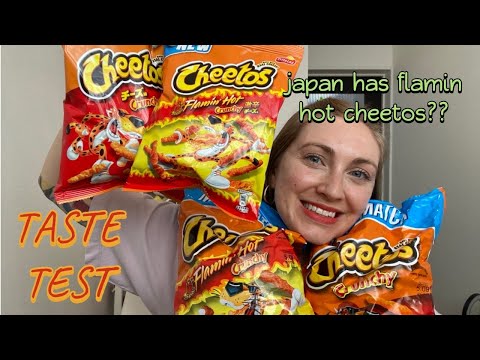 Japanese Cheeto/American Cheeto Taste Test | They Have Flamin Hot Cheetos  Now?? - Youtube