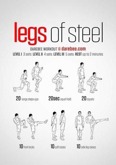 How To Build My Leg Muscles At Home - Quora