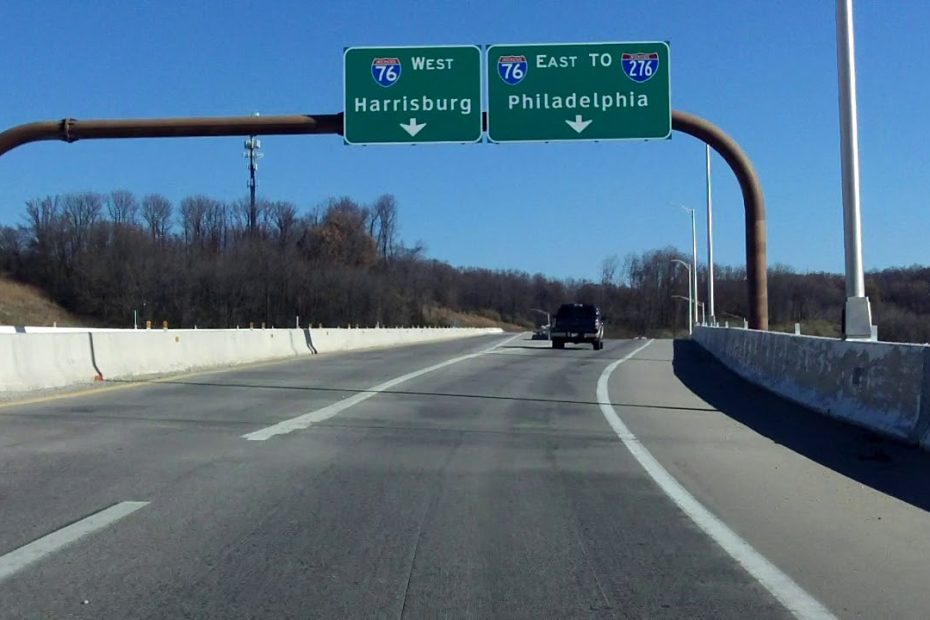 Pennsylvania Turnpike (Interstate 76 Exit 320) Eastbound - Youtube