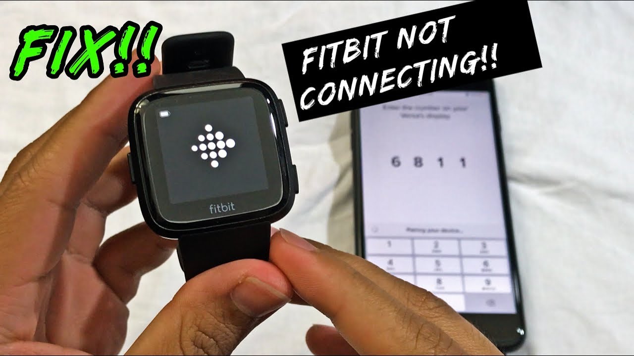 How To Fix Fitbit Watch Not Connecting To Phone [Works In 2020] - Youtube