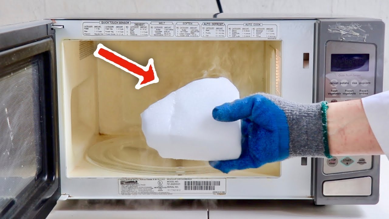 What Happens If You Microwave Dry Ice? (Cool Science Experiment) - YouTube What Happens If You Microwave Dry Ice? (Cool Science Experiment) - Youtube