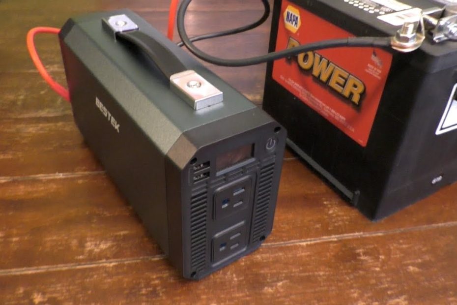 How To Hook Up A Power Inverter To A 12V Battery - Youtube