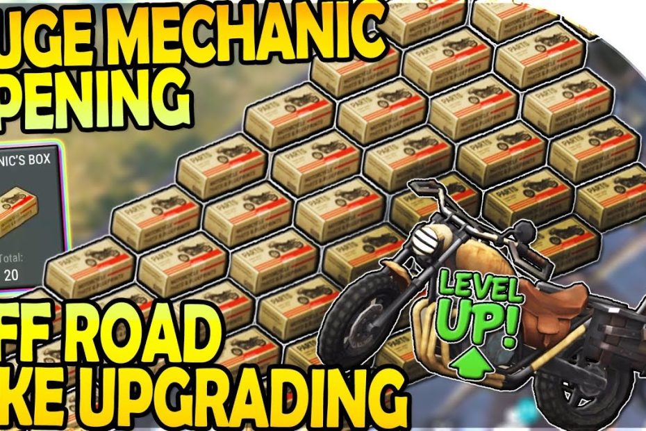 20X Mechanic Box Opening - Off Road Bike Level Up Upgrade - Last Day On  Earth Survival Update 1.10.3 - Youtube