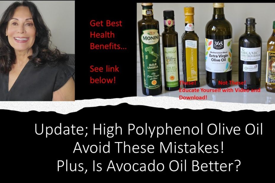 High Polyphenol Olive Oil - Avoid These Mistakes When Buying - Youtube